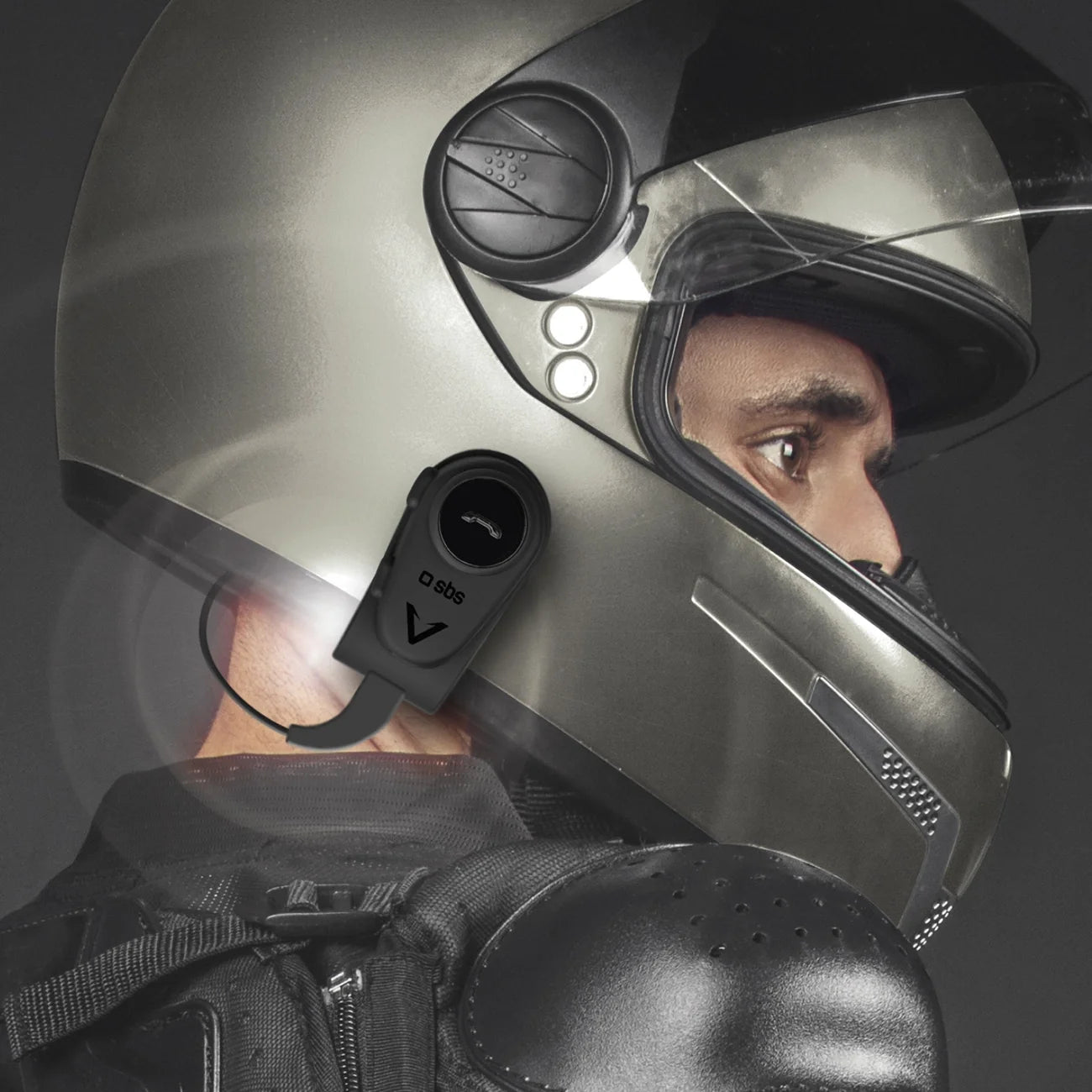 SBS Kit Mãos Livres p/ Capacete Mota Multiponto