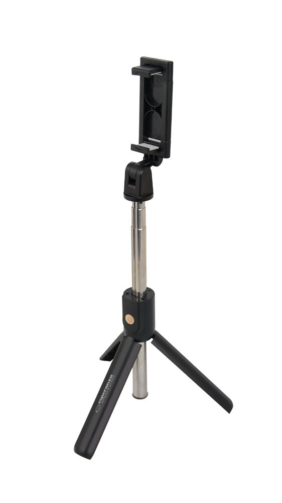 Monopé + Tripé Wireless/Bluetooth c/ Comando Esperanza EMM123