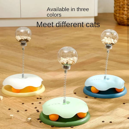 Interactive Treat Dispensing Cat & Dog Toy – Puzzle Ball Slow Feeder for Mental Stimulation