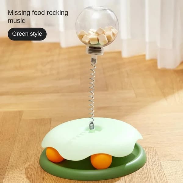 Interactive Treat Dispensing Cat & Dog Toy – Puzzle Ball Slow Feeder for Mental Stimulation