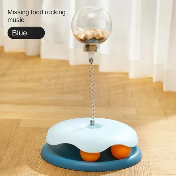 Interactive Treat Dispensing Cat & Dog Toy – Puzzle Ball Slow Feeder for Mental Stimulation