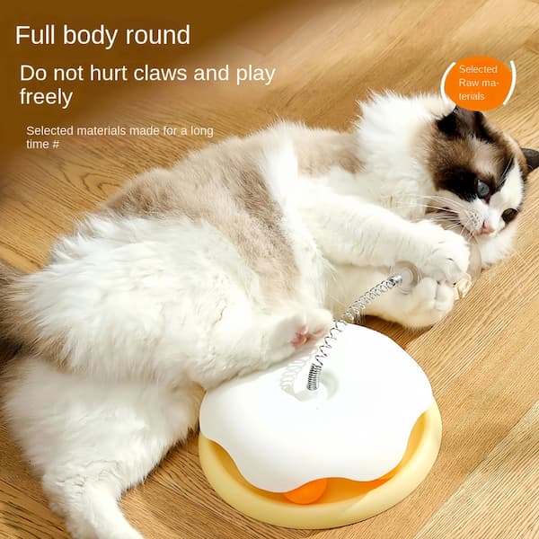 Interactive Treat Dispensing Cat & Dog Toy – Puzzle Ball Slow Feeder for Mental Stimulation