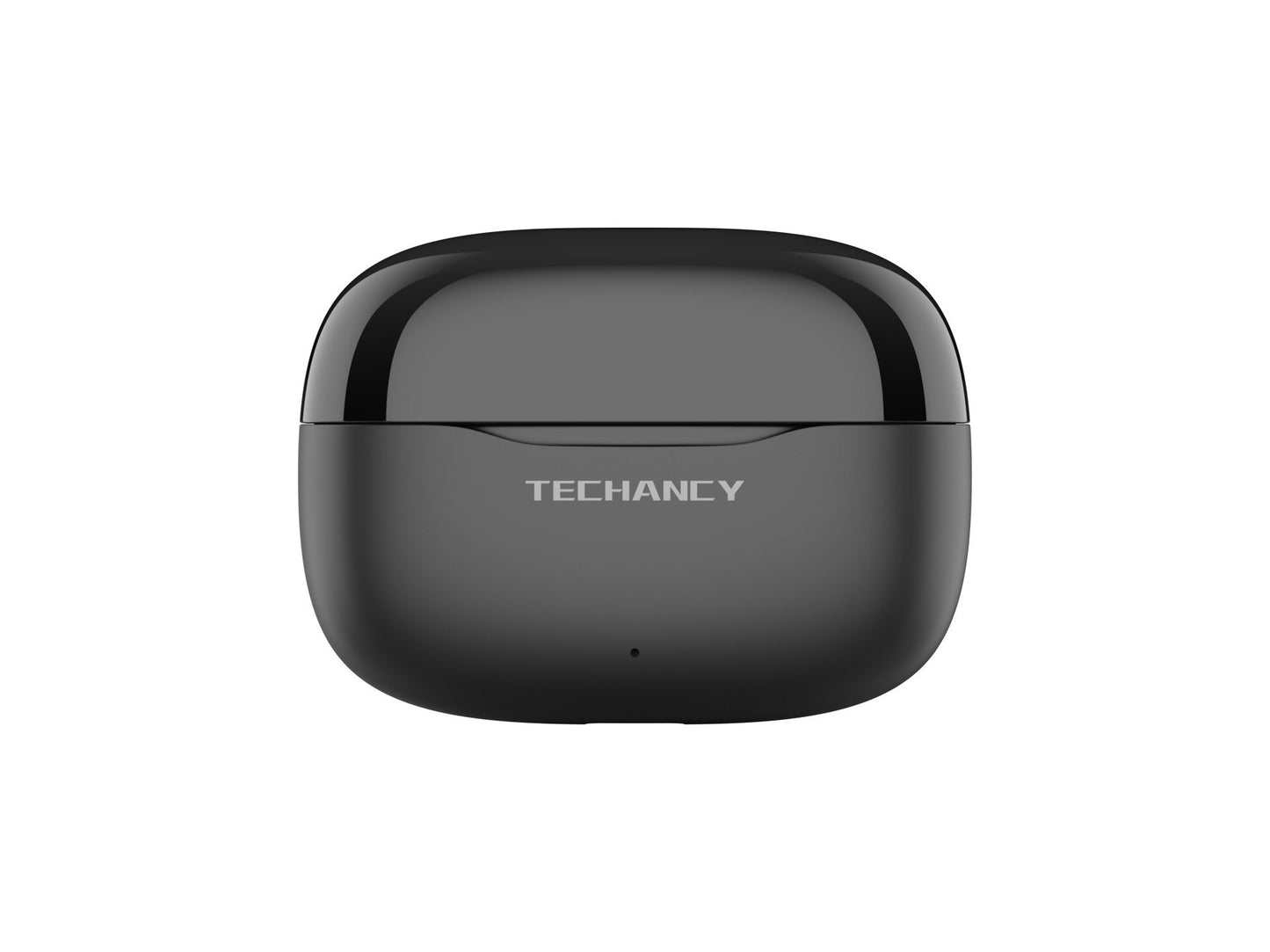 Techancy Auriculares Bluetooth TWS Wireless 5.4 KP2715 Microfone HD Toque inteligente USB C para Android iPhone Preto