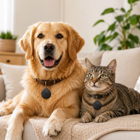 Mini GPS Pet Tracker for Apple Find My | Dog & Cat Collar Locator